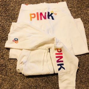 COPY - Like new Victoria’s Secret pink sweat suit